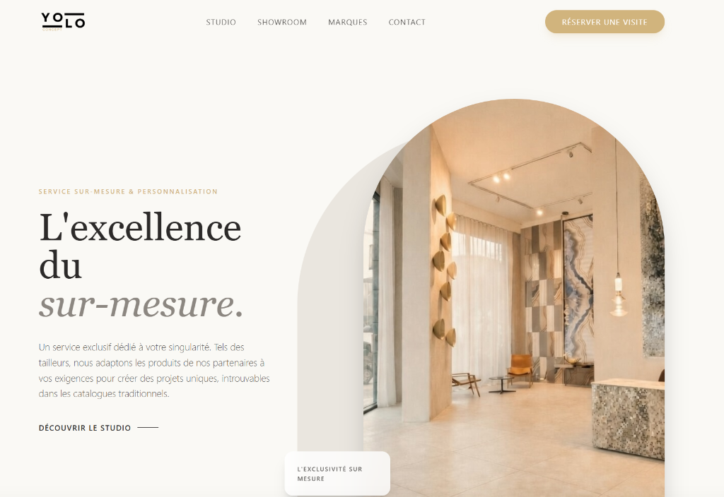 Site vitrine professionnel